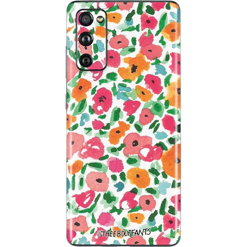 Bouffants and Broken Hearts Watercolor Floral Galaxy S20 Fan Edition Skin